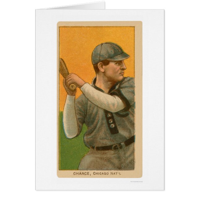 Cartão Basebol 1909 da possibilidade de Frank (Frente)