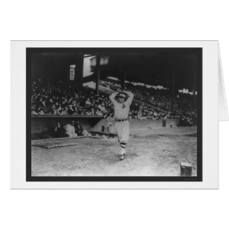Cartão Basebol de Pitcher Plank, 1914