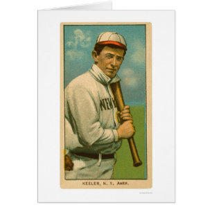 Cartão Basebol pequenino 1909 de Willie Keeler
