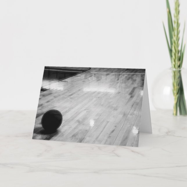 Cartão Basketball note card (Frente)