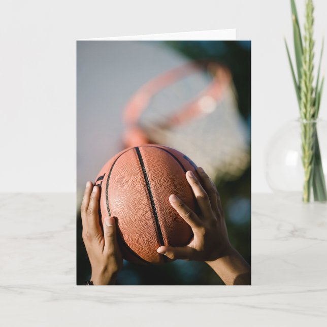 Cartão Basquete (Frente)