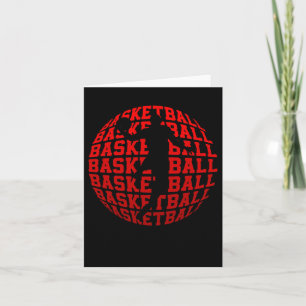 Cartão Basquete Campeão Jogador de Basquete Fãs Retro