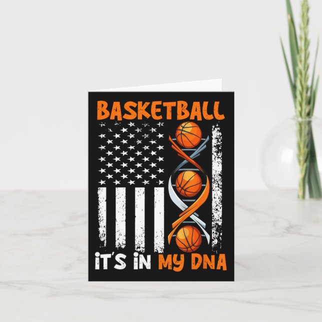 Cartão Basquete, é a equipe de treinadores do Dna para jo (Frente)