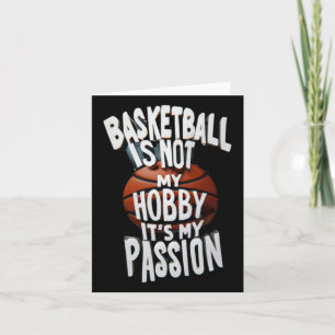 Cartão Basquete É Meu Pion