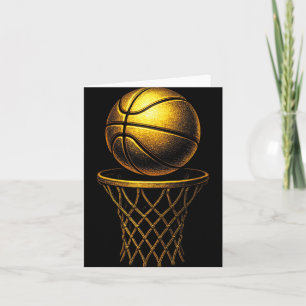 Cartão Basquete - Lover Engraçado de Basquete Esportivo