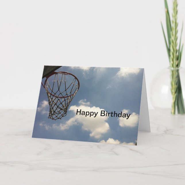 Cartão Basquete Verão (Frente)