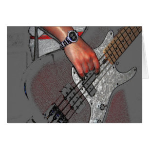Cartão Bass 4 gcblankcn
