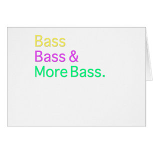 Cartão Bass e Mais Bass