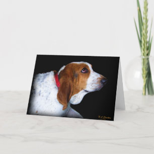 Cartão Basset Hound Greeting card