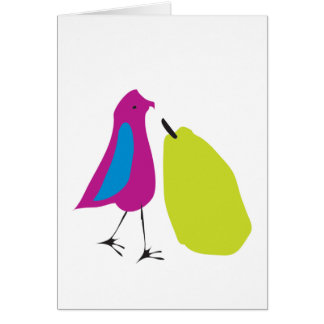 Cartão Bastante os pares