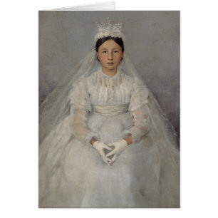 Cartão Bastien-Lepage La Communiante CC0458