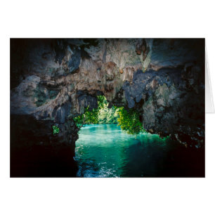 Cartão Bat Cave In Airai, Palau, Micronésia