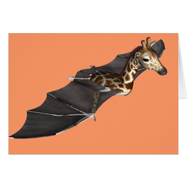 Cartão Bat Giraffe Hybrid (Frente Horizontal)