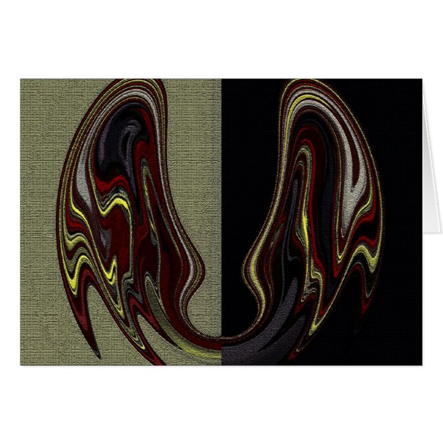 Cartão Bat Wings ~ Card (Frente horizontal)