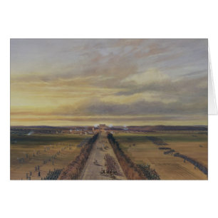 Cartão Batalha de Brienne, o 29 de janeiro de 1814, 1840