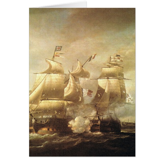 Cartão Batalha de mar clássica 1 (Frente)