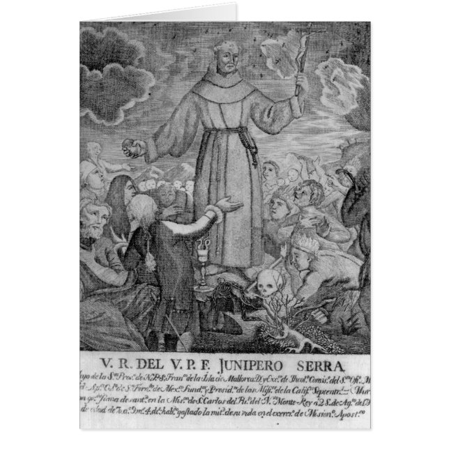 Cartão Batalha Junipero Serra (Frente)