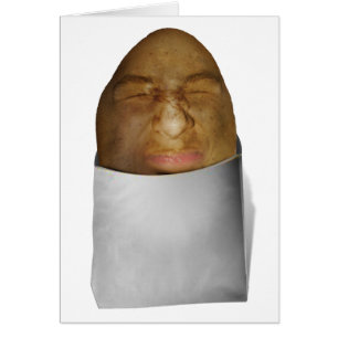 Cartão Batata Confrontada