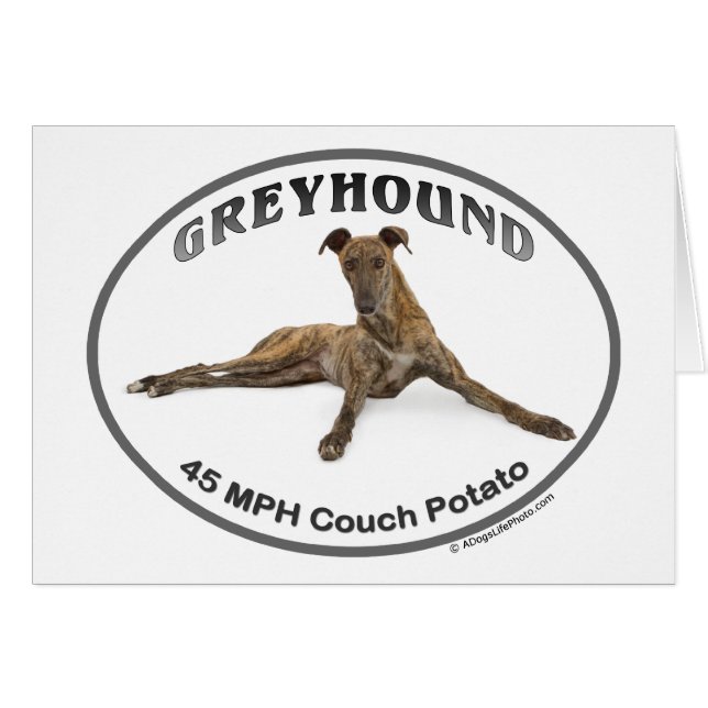 Cartão Batata de sofá GVV 40MPH (Frente Horizontal)