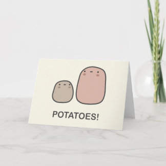 Cartão Batatas!