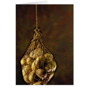 Cartão Batatas, ainda vida