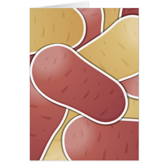 Cartão Batateira mista Funky (Frente)