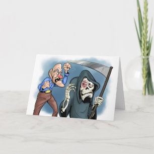 Cartão Bater na Morte