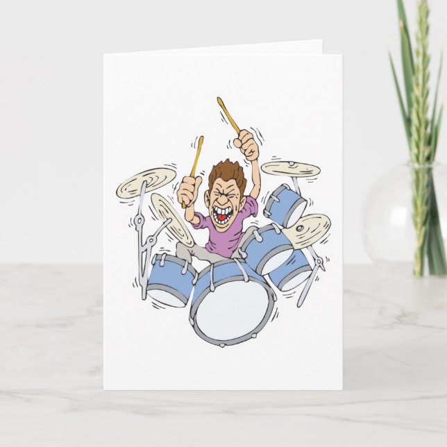 Cartão baterista (Frente)