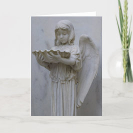 Cartão Batismal Angel (vista lateral)