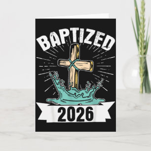 Cartão Batizado 2026