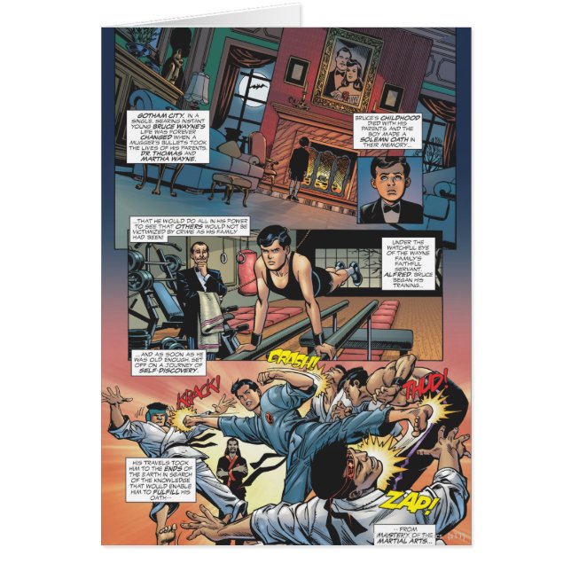 Cartão Batman - Bruce Wayne Origina 1 (Frente)