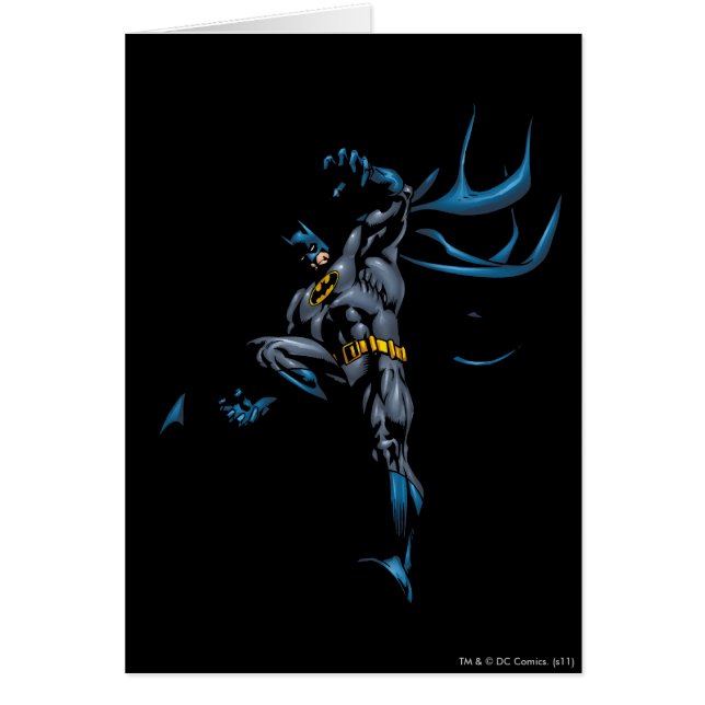 Cartão Batman Cai (Frente)