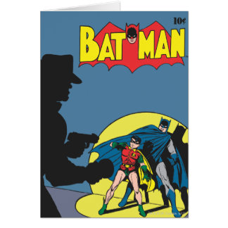 Cartão Batman Comic - com Robin