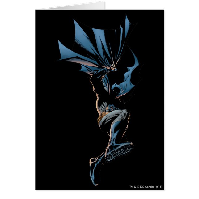 Cartão Batman Dark Figure (Frente)