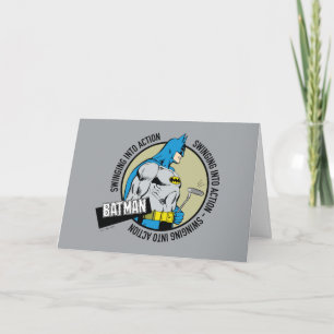 Cartão Batman Golfing - Passando à Ação