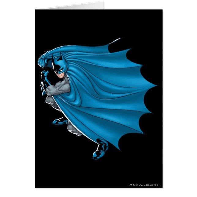 Cartão Batman Hetero para frente (Frente)