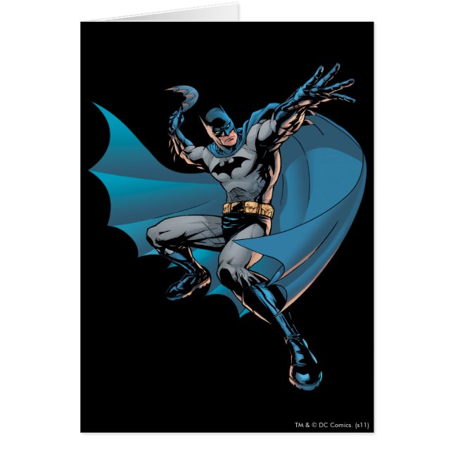 Cartão Batman pronto para jogar (Frente)