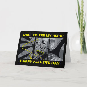 Cartão Batman Você é Meu Herói Dia dos Pais
