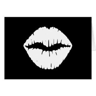 Cartão Batom Branco