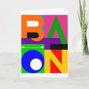 Cartão "BATON" Note Card