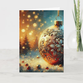 Cartão Bauble