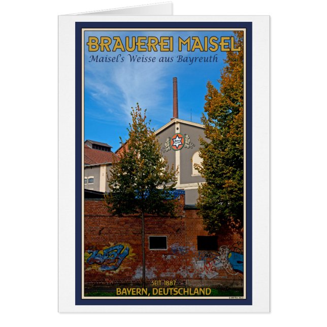 Cartão Bayreuth - Maisel Brauerei (Frente)