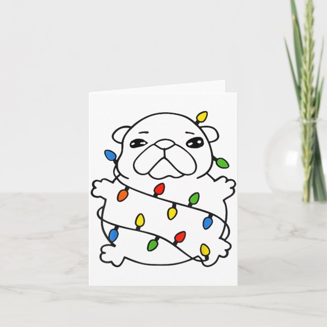 Cartão Bble Meme Christmas Funny I Am Bble Wash My Belly  (Frente)