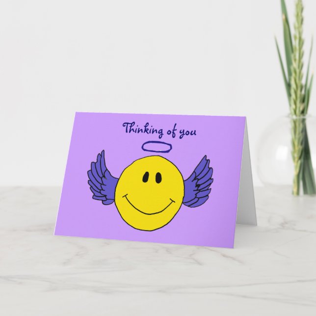 Cartão BC- Angel Face Thinking of you Card (Frente)