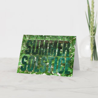 Cartão Be Blessed This Summer Solstice