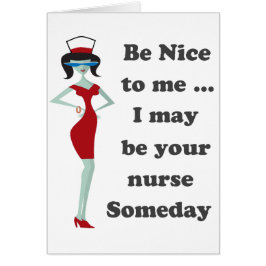 Cartão Be nice to me