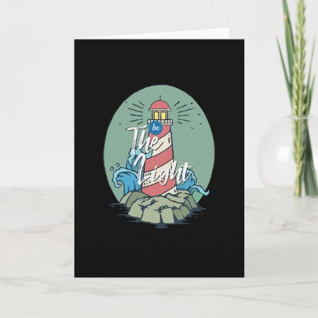 Cartão Be The Light (Frente)