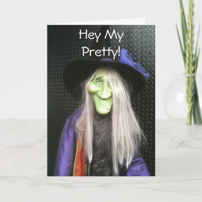 Cartão BE-WITCHING *16th* BIRTHDAY WISHES Card (Frente)