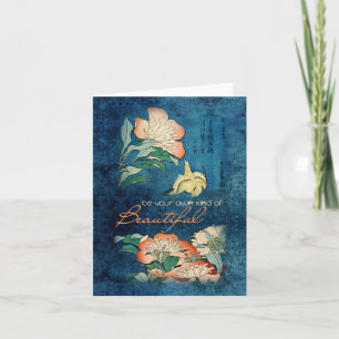 Cartão Be Your Own Kind of Beautiful