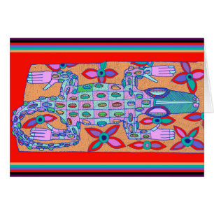 Cartão Beach Bum Croc